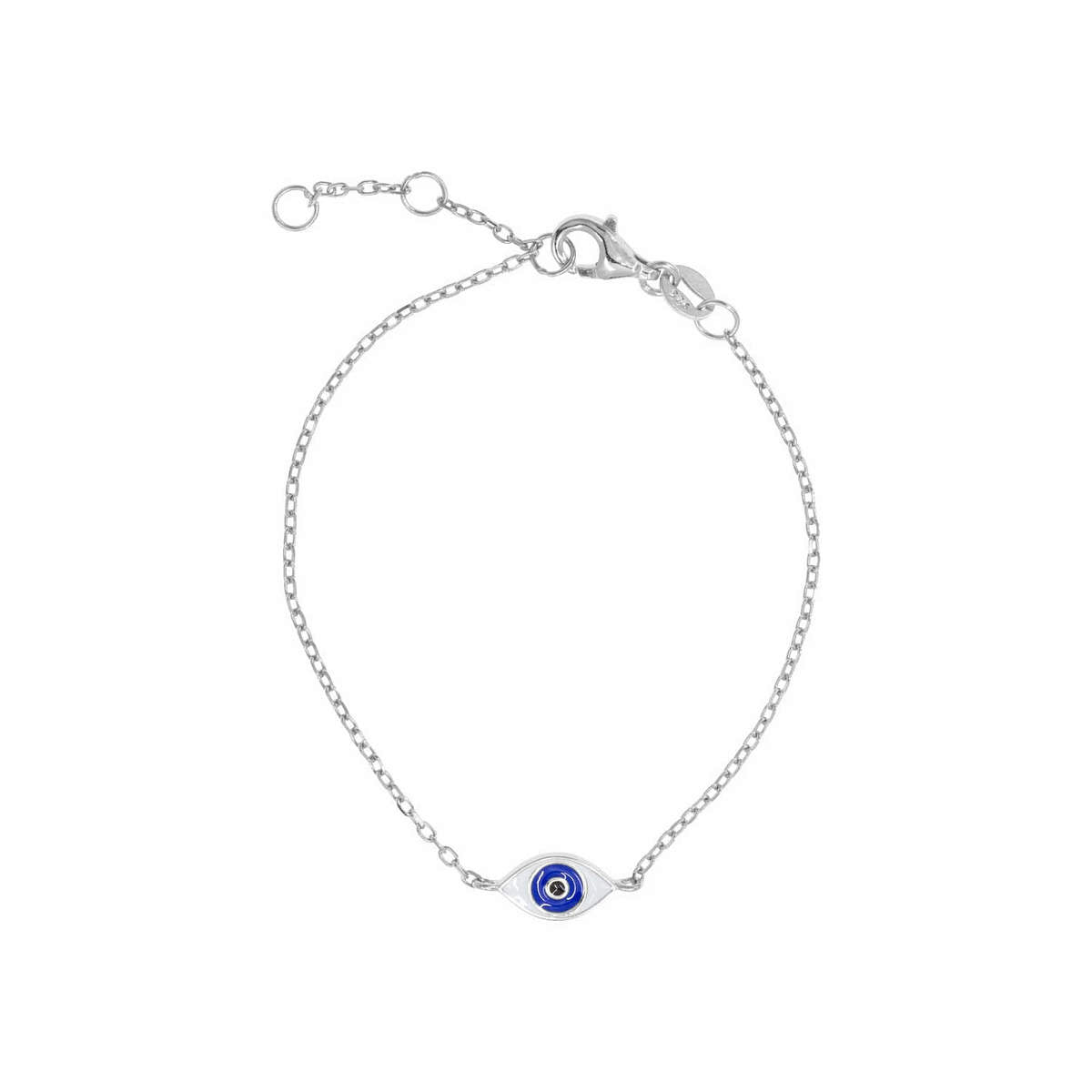 Indigo Looker Evil Eye Bracelet