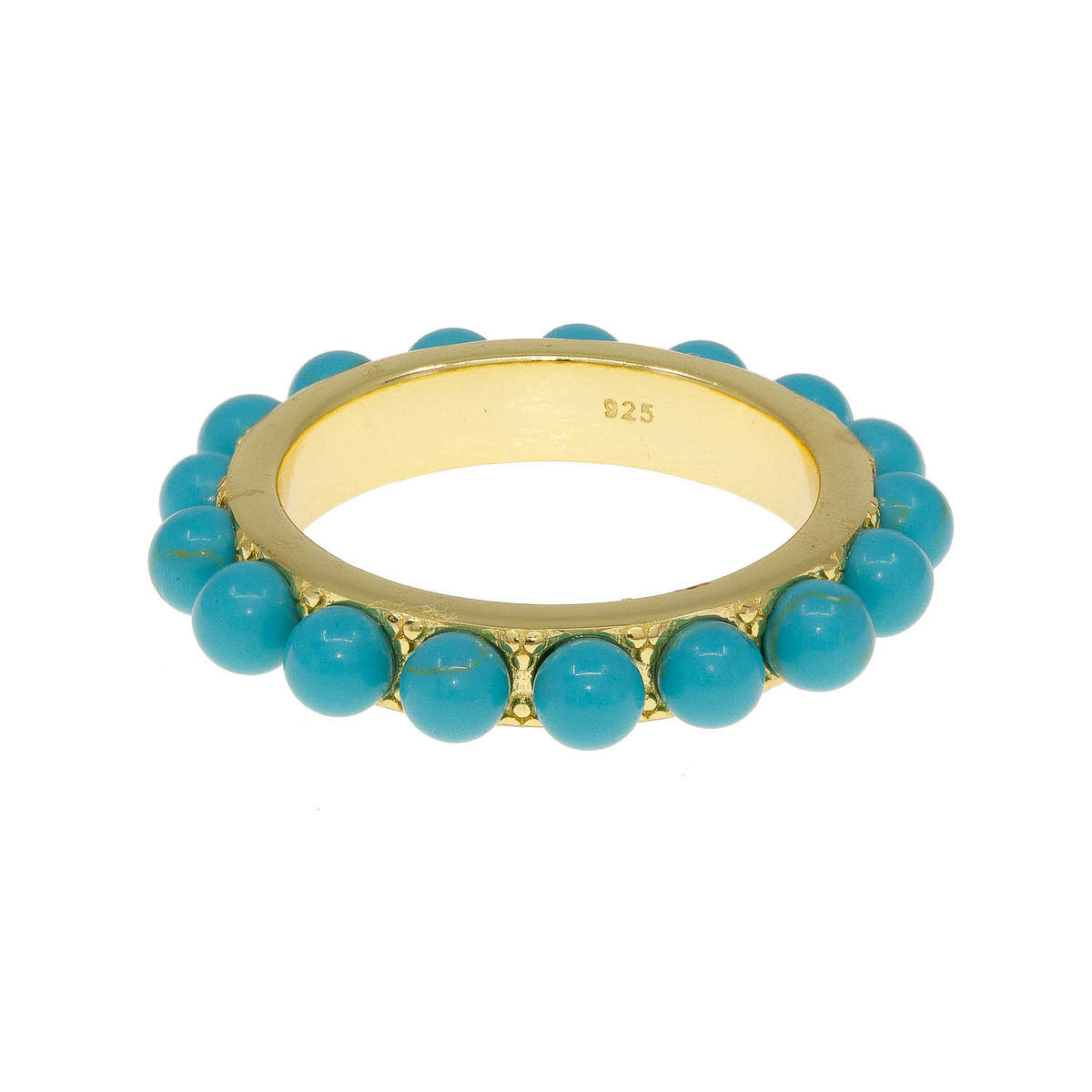 Turquoise Raindrops Ring