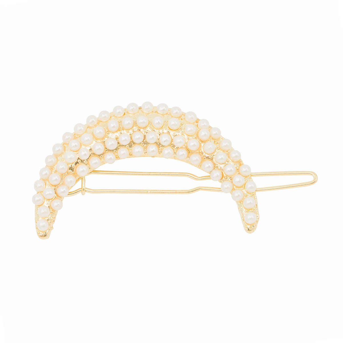 Pearl Moon Crescent Hairpin