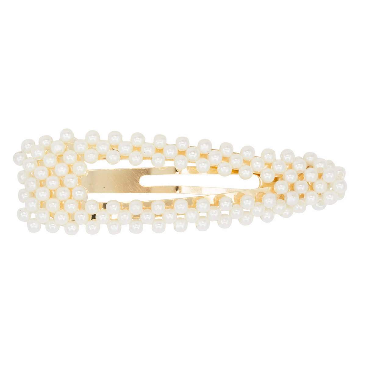 Beaded Pearl Hairpin