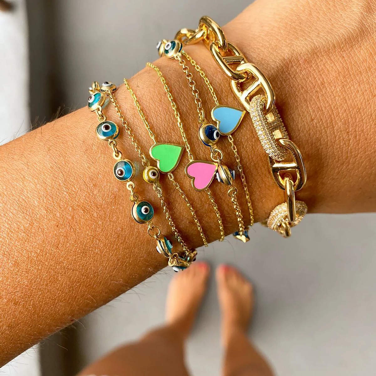 Stone-Cold Diva Links Bracelet