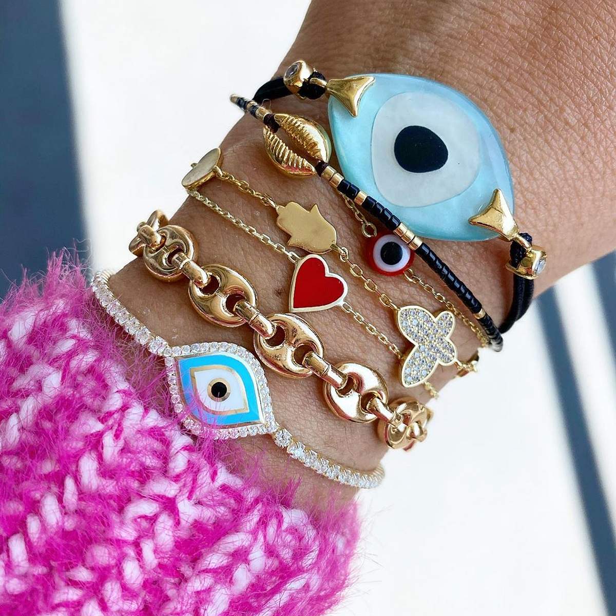 One Love Bracelet in Red