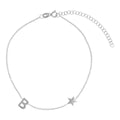 You're A Star Initial Anklet in Classic