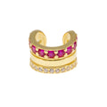 The Luxe Ear Cuff in Pink