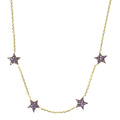 Amethyst Constellation Necklace