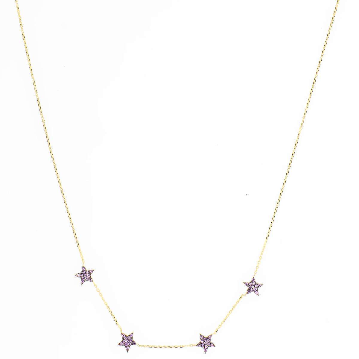 Amethyst Constellation Necklace