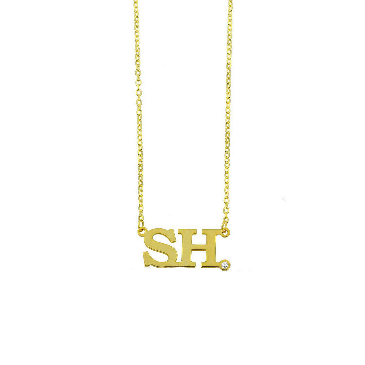 Short & Sweet Personalized Initial Necklace