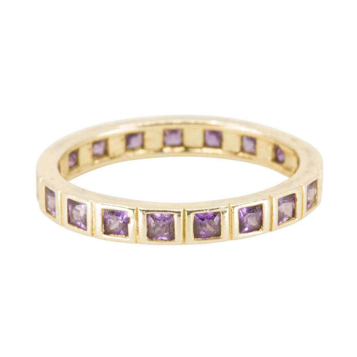 Square Band in Amethyst