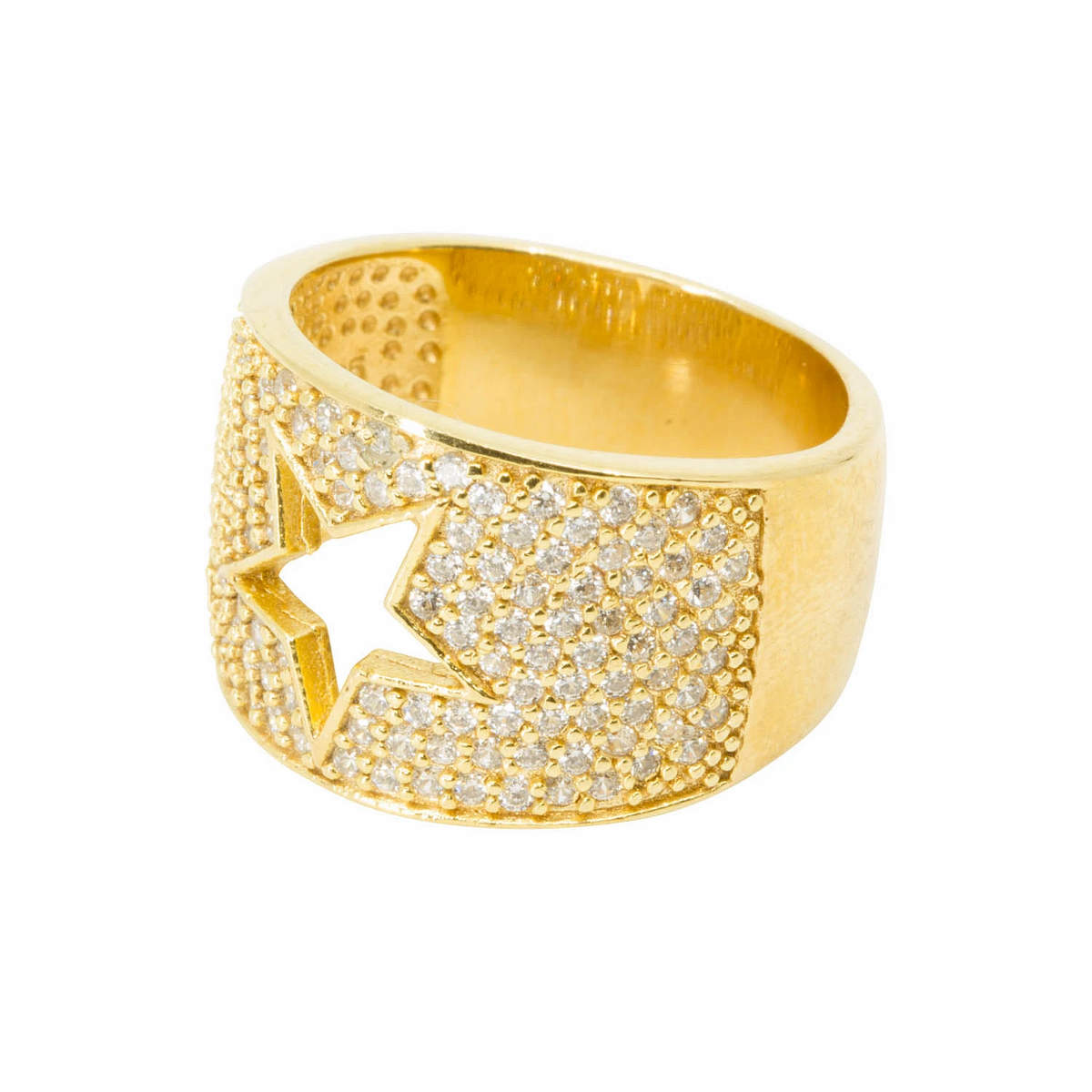 (Not So) Lonely Gold Star Ring