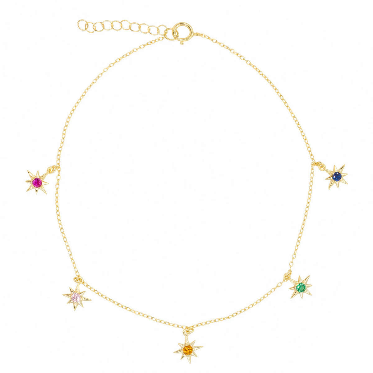 Eight-Pointed Anklet