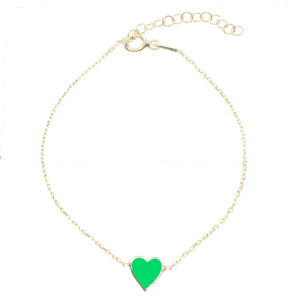 One Love Bracelet in Green