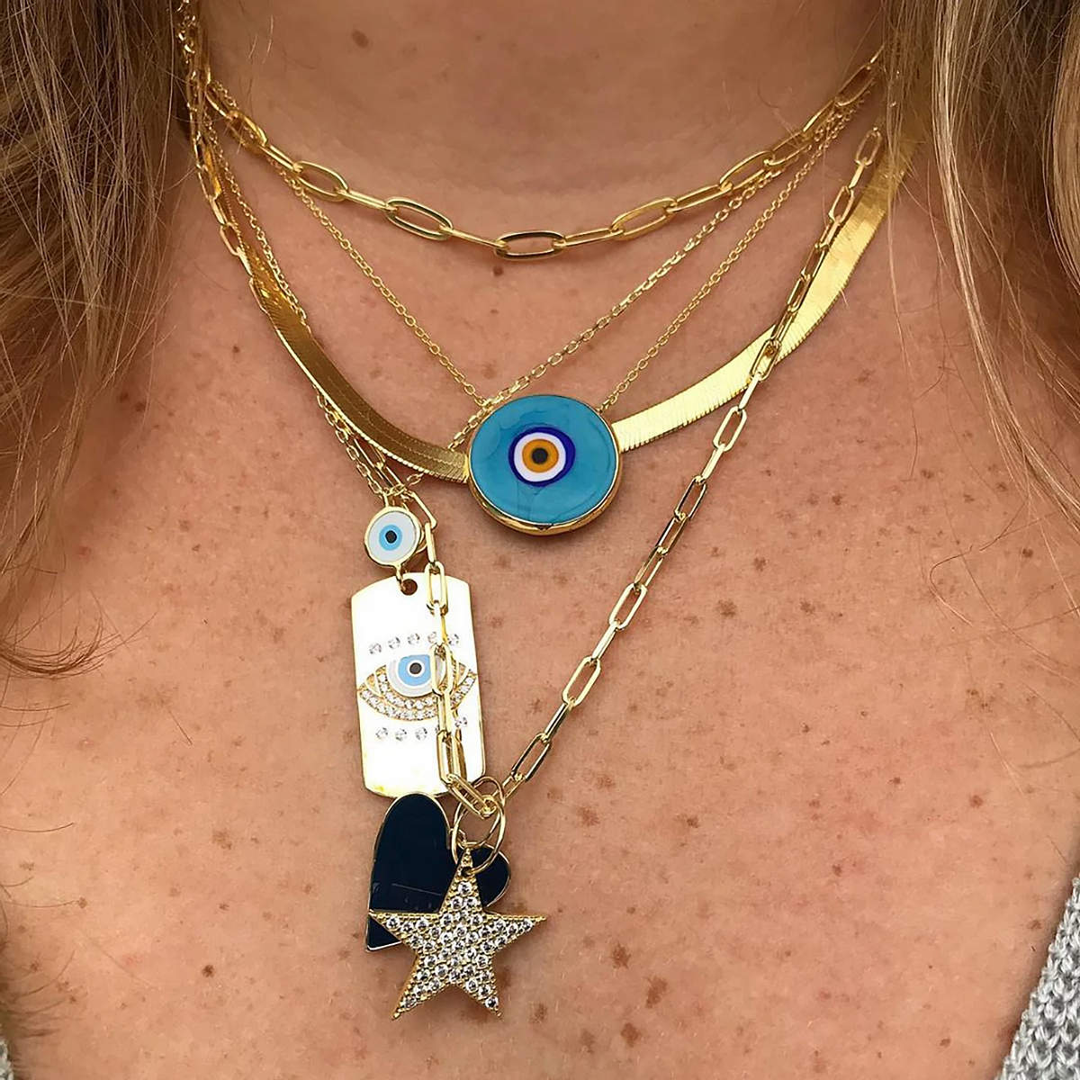 Sirius Shine Pave Crystal Star Charm