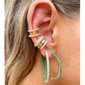 Extra Glam Double Band Ear Cuff