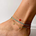 Turquoise Anklet