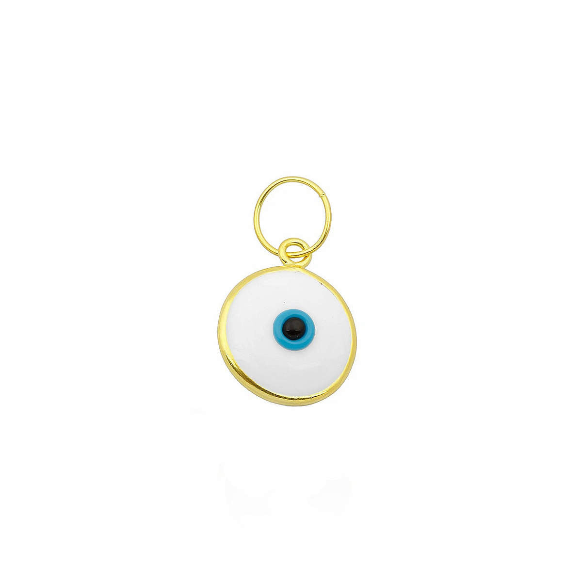 The Essential Evil Eye Charm in White